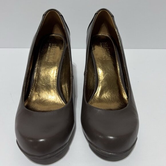 Kenneth Cole Reaction Women’s Did U Tell Wedge Pumps, Size 8 M - Picture 3 of 6